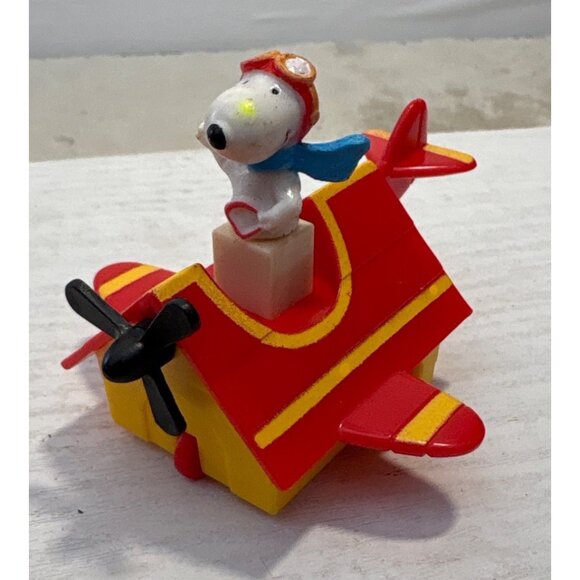 Set of 3 Peanuts Snoopy McDonalds Happy Meal Toy Cars Set Press Down & Go 1989 - Picture 8 of 9